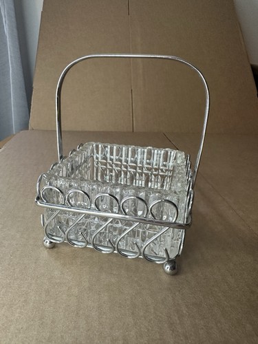 Vintage glass butter - vintage,