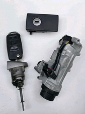 VW TOURAN 2004-2009 LOCK SET IGNITION BARREL DOOR LOCK WITH KEY 1K0905851B OEM .