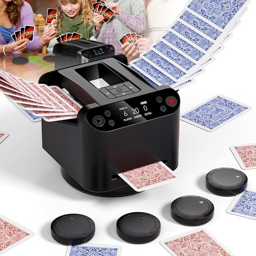 Automatic card shuffler - 2,