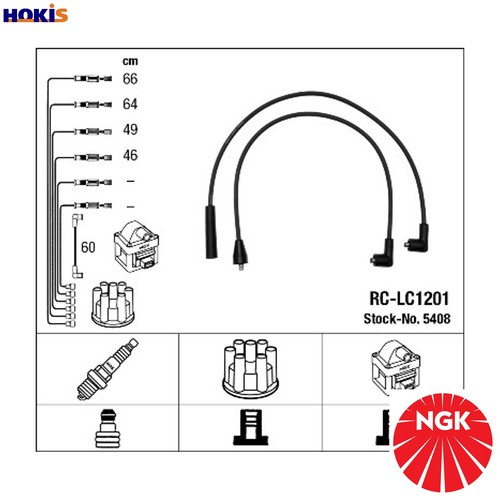 Ignition cable kit 5408 - ignition,