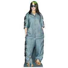 Billie Eilish Shades Green Hair Lifesize Cardboard Cutout 163cm