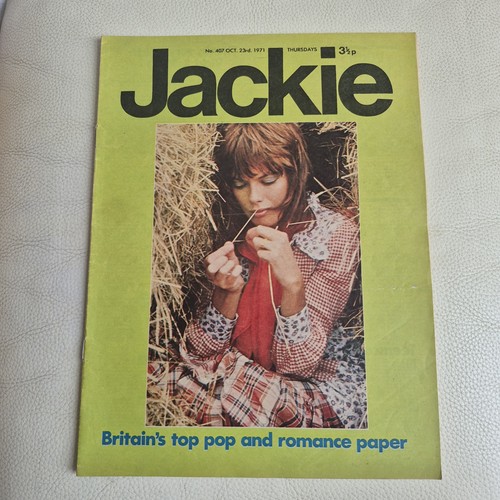 Jackie magazine oct 1971 - magazine,