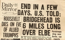 Vintage Newspaper The Daily