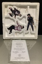 RARE Bradford Editions Elvis Presley 3 Ornament Collection with COA Vintage 2000