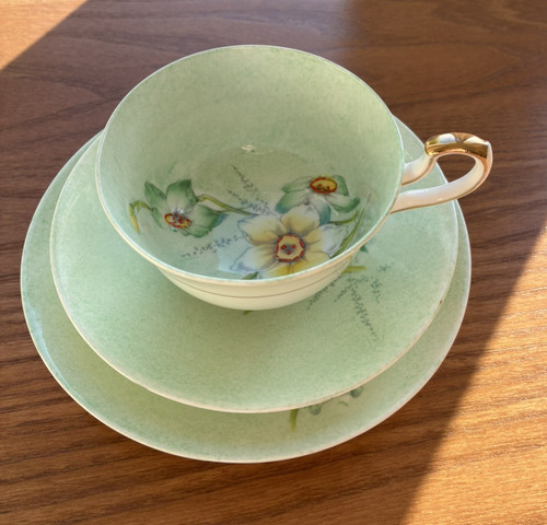 Paragon vintage 1935 trio tea - trio,