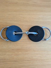 Jointed Cheltenham  Running Gag Bit 5.5" With Bit Guards