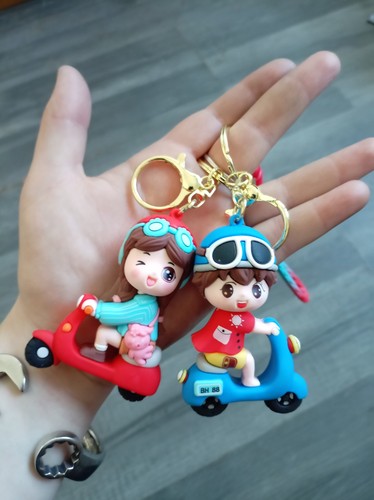 Cartoon girl and - girl,
