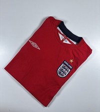 Authentic Umbro England 2006/08 Away Shirt. Size Medium.