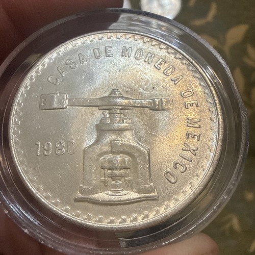 1980 mexico una onza oz - mexico, 1
