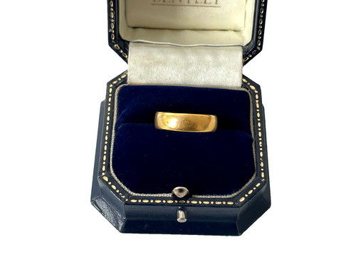 22ct gold wedding band - band, ring