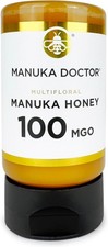 MANUKA DOCTOR MGO 100 Squeezy Manuka Honey Multifloral 300g Pure Raw Honey