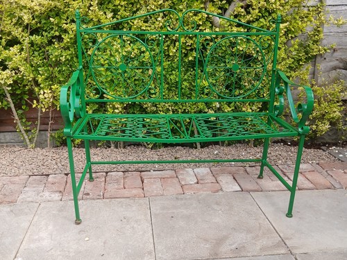Wraught iron ornate - 2, seater