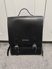 Dr Martens Black Smooth Leather Laptop Backpack