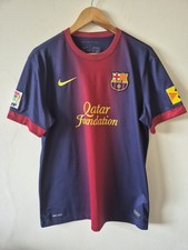 FC Barcelona Home Shirt 2012/13 – Nike Dri-FIT – Size Large