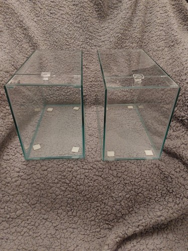 Glass fish tank easy - 2x, to