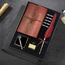 Quill pen and ink set - pen,