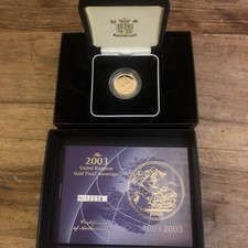 2003 Royal Mint UK GOLD PROOF