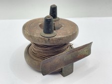 Antique Wooden & Brass Mounted