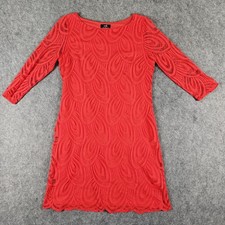 Wallis Womens Red Lace Dress