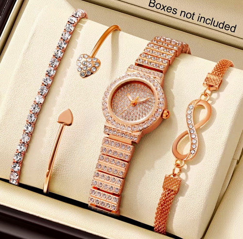 Women rose gold quartz - women’s,