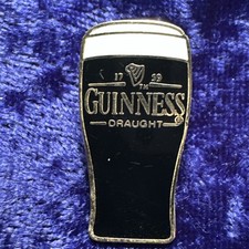 Pint of Guinness Pin Badge genuine 