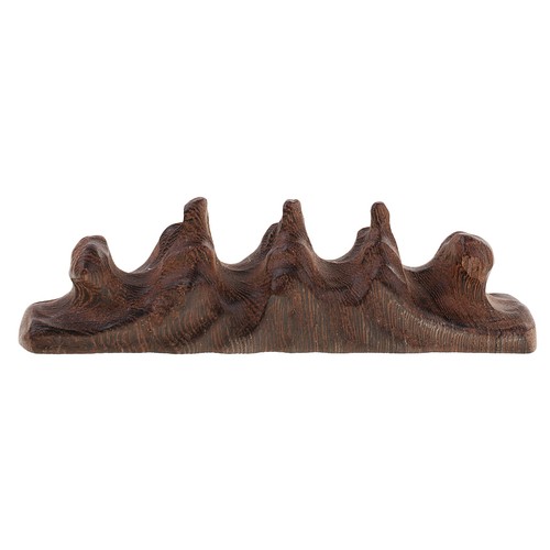 Chinese brush pen rack carved - rack,
