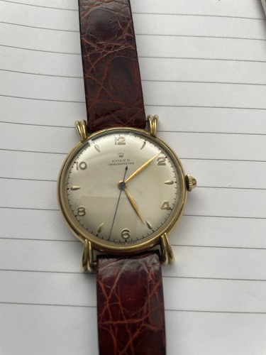 Rolex 18ct gold vintage dress - 18ct,