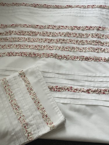 White duvet cover - cover, floral