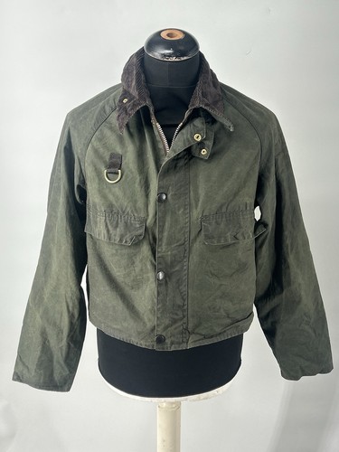 Barbour spey jacket green wax - green,