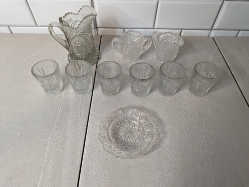 Vintage indiana glass usa - glass, oval