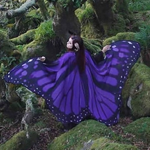Cosplay butterfly wings cape - cosplay,