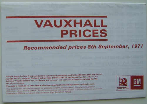Vauxhall range prices - vauxhall,