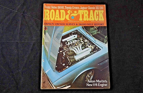 Road track magazine - track,