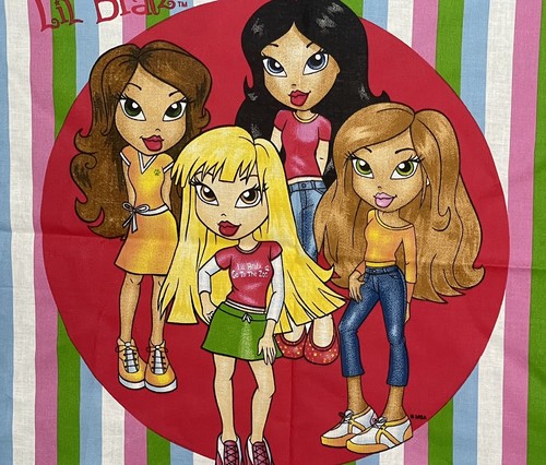 Bratz girls fabric panels - bratz,