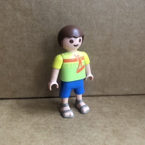 Playmobil brunette modern boy - brunette,