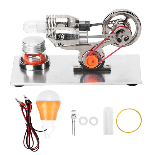 Hot air stirling engine - air,