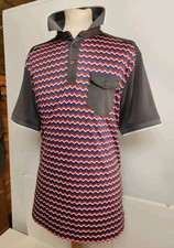 Bunker Mentality Polo Shirt Mens Short Sleeve Quick Dry Pro Golf Sports  - UK XL