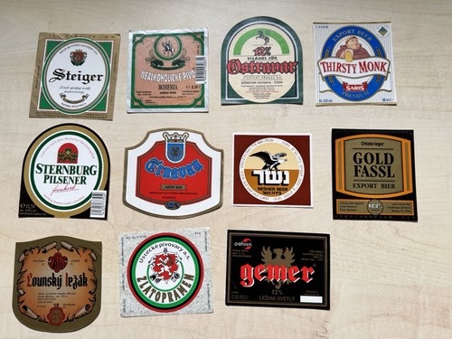 Rare selection vintage beer - selection, of