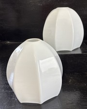 Unusual Vintage Pair Of White