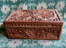 Vintage Hand Carved Indian