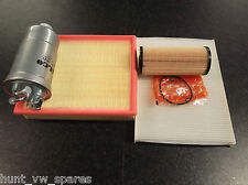 VW VOLKSWAGEN PASSAT 1.9TDI SERVICE KIT OIL FUEL AIR POLLEN FILTERS AVF AWX AVB