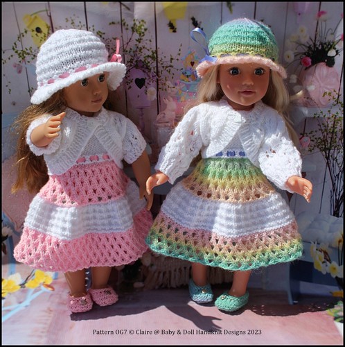Knitting pattern og7 - for, 18"