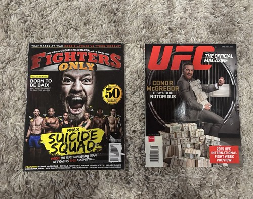 Two conor mcgregor magazines - two,
