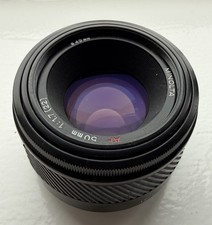 Minolta AF 50mm f/1.7 (22) Fast Prime Lens Minolta Sony Alpha A Mount