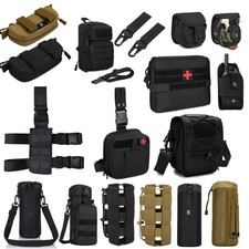 Military Tactical Molle Pouch Army Outdoor Camping EDC Utility Bag Waist Pack