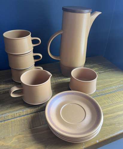 Purbeck pottery england 10pc - purbeck,