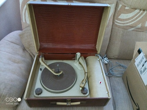 1950 bsr record player - 1950's,