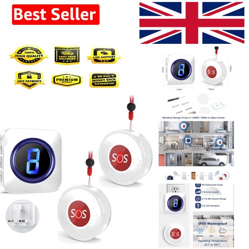 Wireless caregiver pager with - pager,