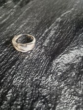 9ct I Diamond White Gold Ring