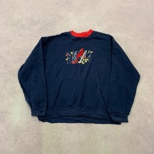 Vintage Sweatshirt embroidered